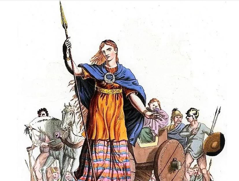 Boudicca was a Celtic queen who rebelled against the Romans